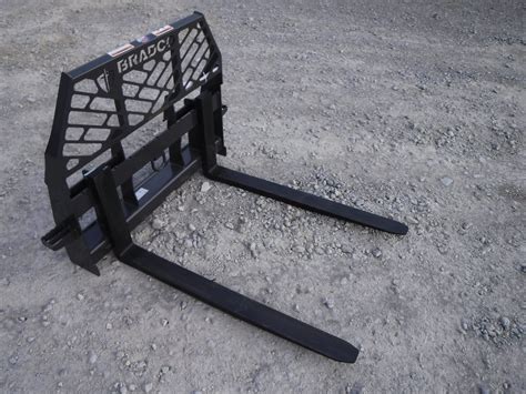 bradco skid steer pallet forks|48 skid steer forks.